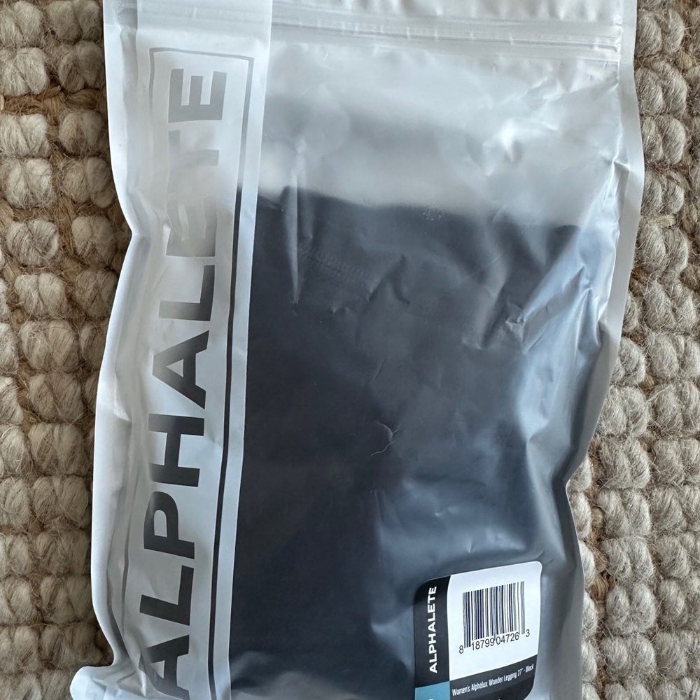 Alphalete Alphalux Black Wonder Leggings